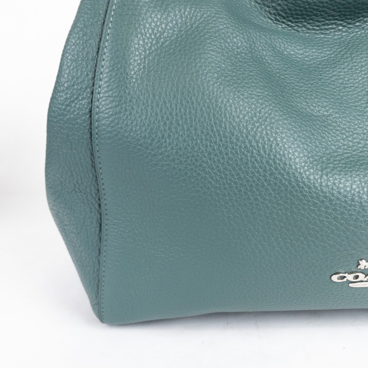 Coach Green Leather Satchel