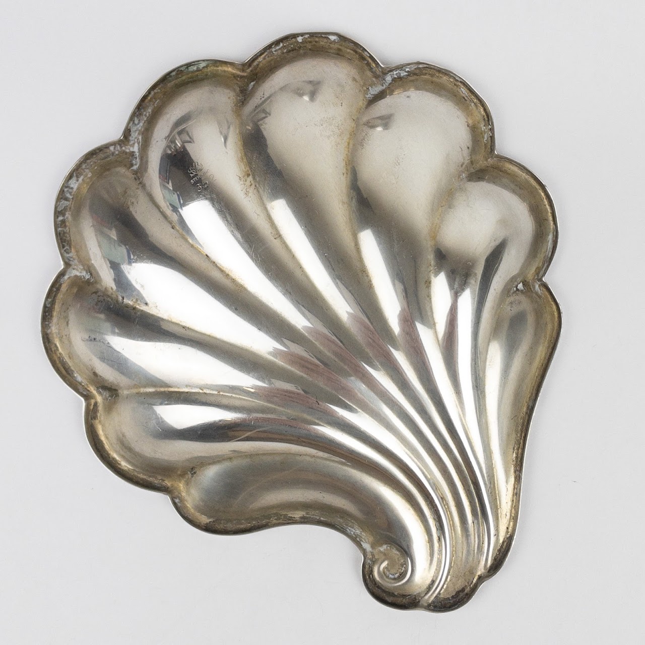 Sterling Silver Shell Trinket Dish