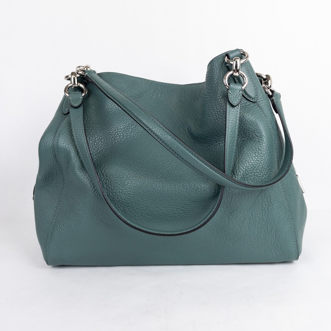 Coach Green Leather Satchel