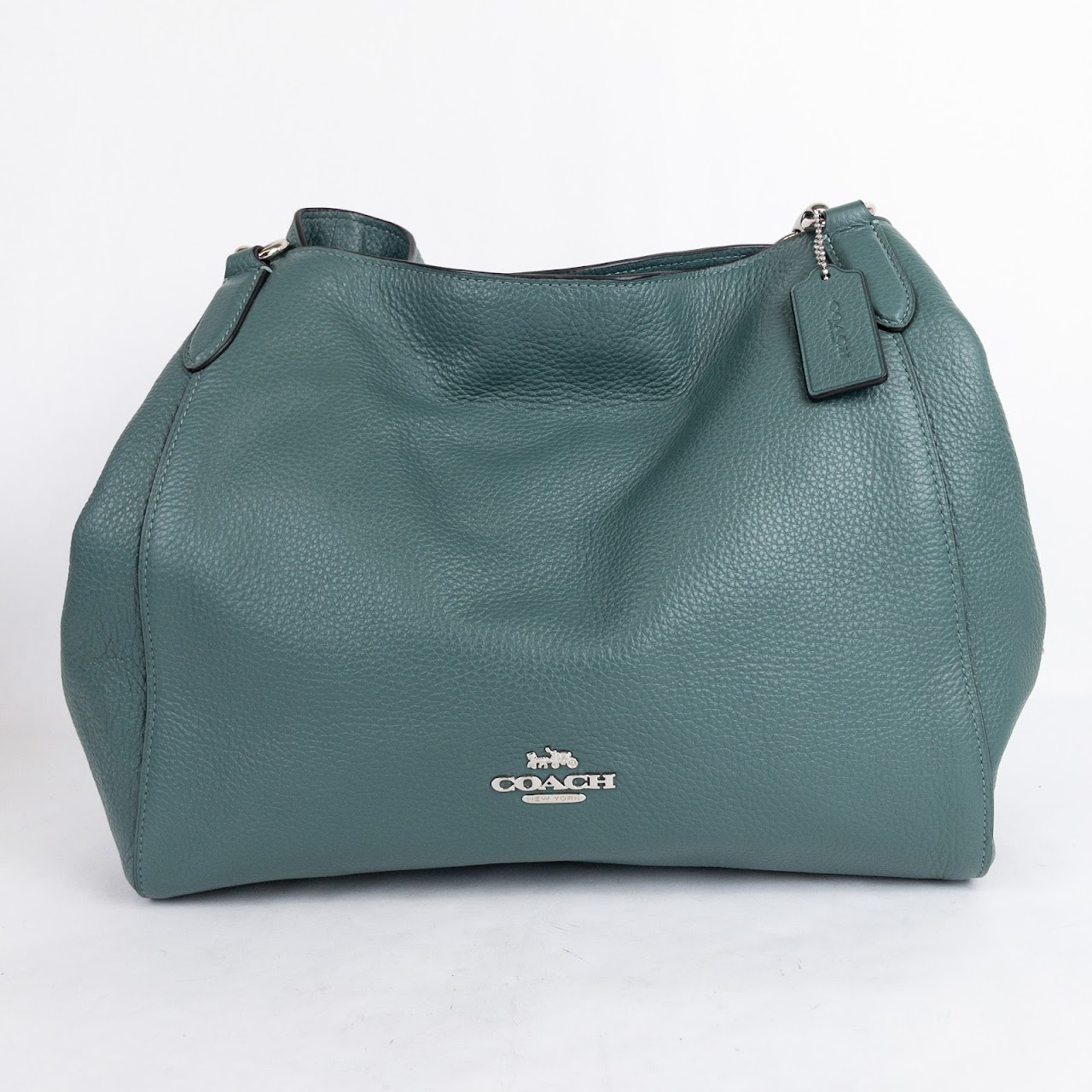 Coach Green Leather Satchel