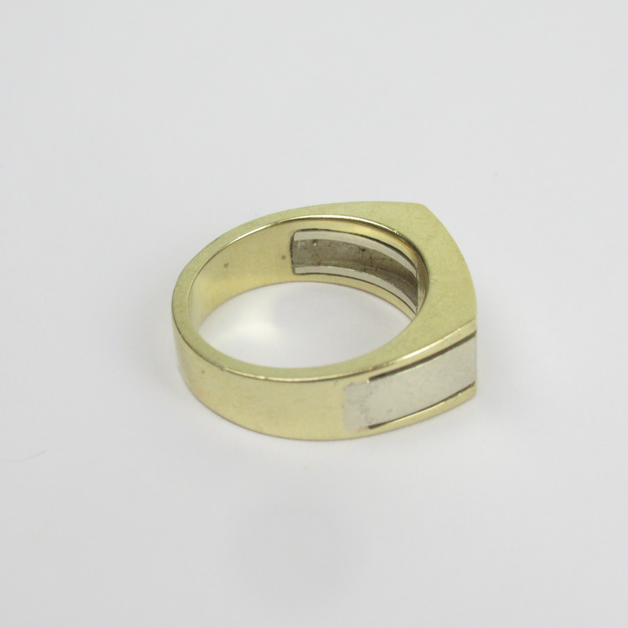 14K Yellow & White Gold Ring