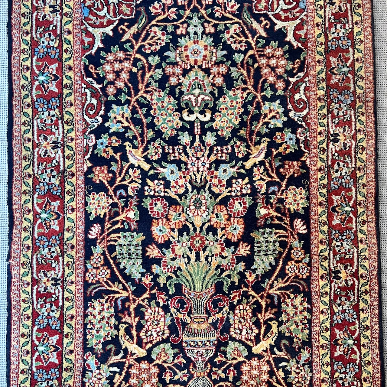 Wool Floral Area Rug