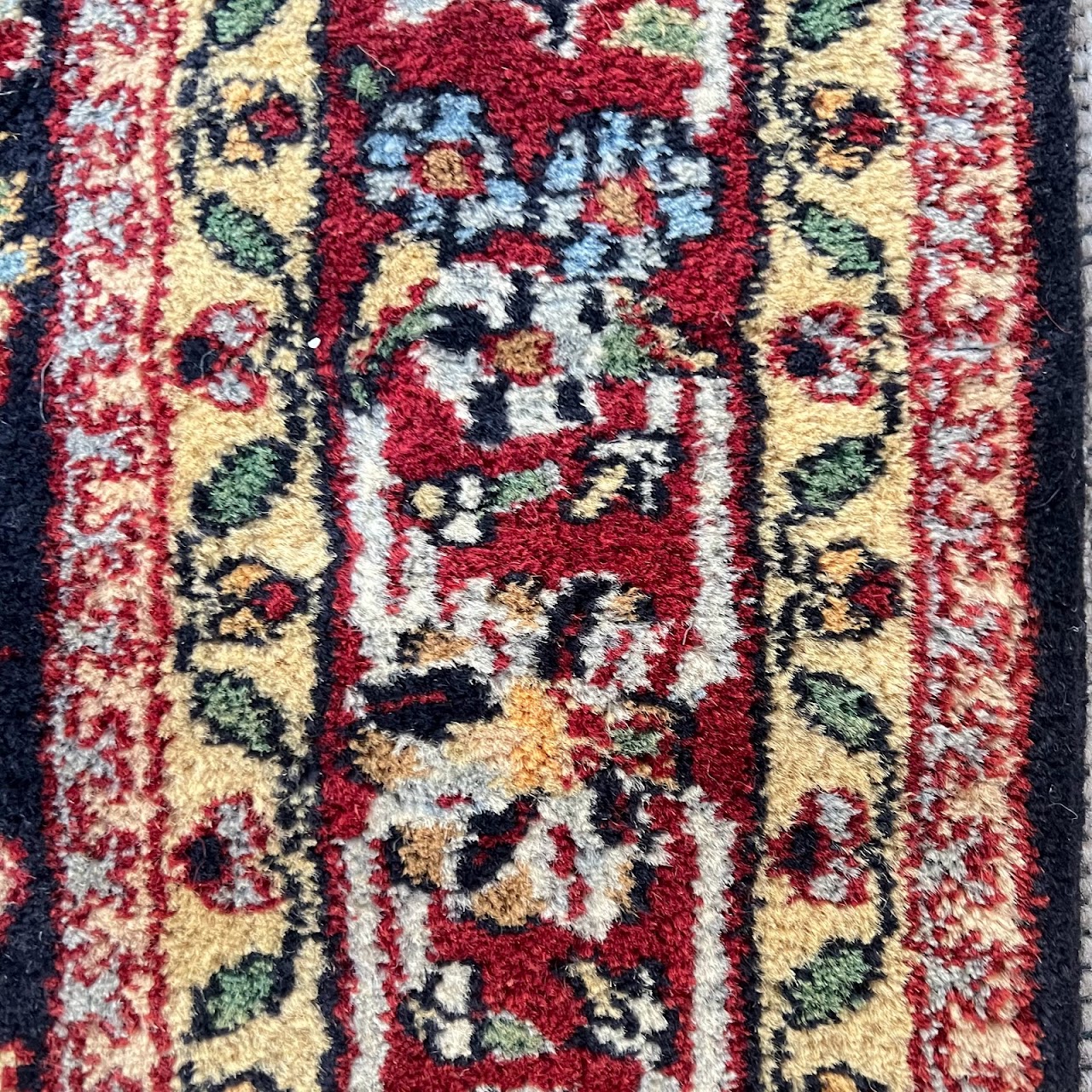 Wool Floral Area Rug