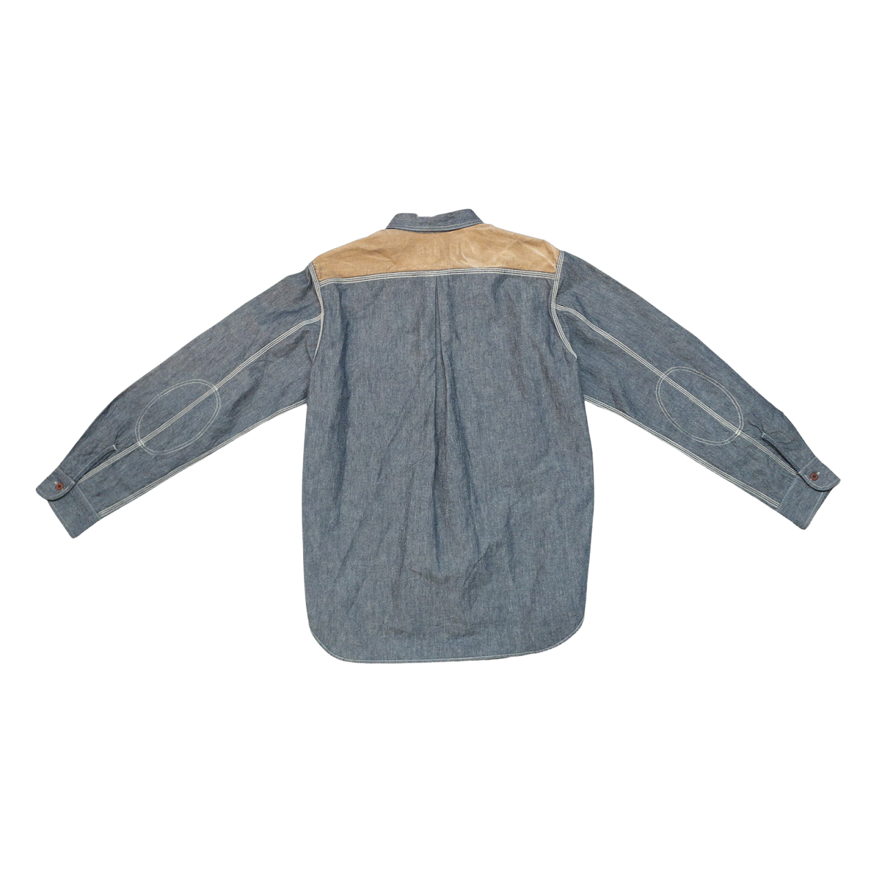 Junya Watanabe For Comme Des Garcons Chambray & Wool Shirt