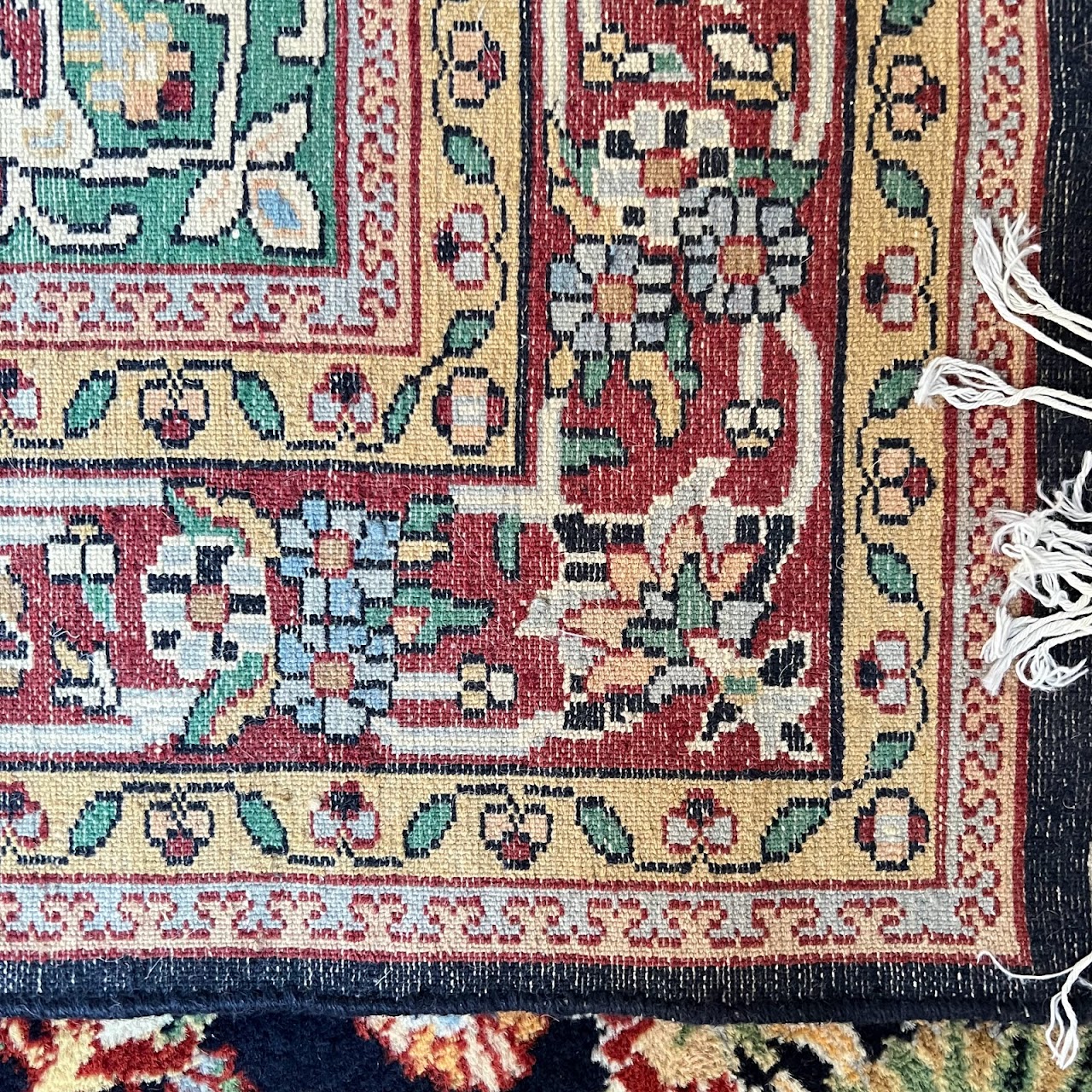 Wool Floral Area Rug