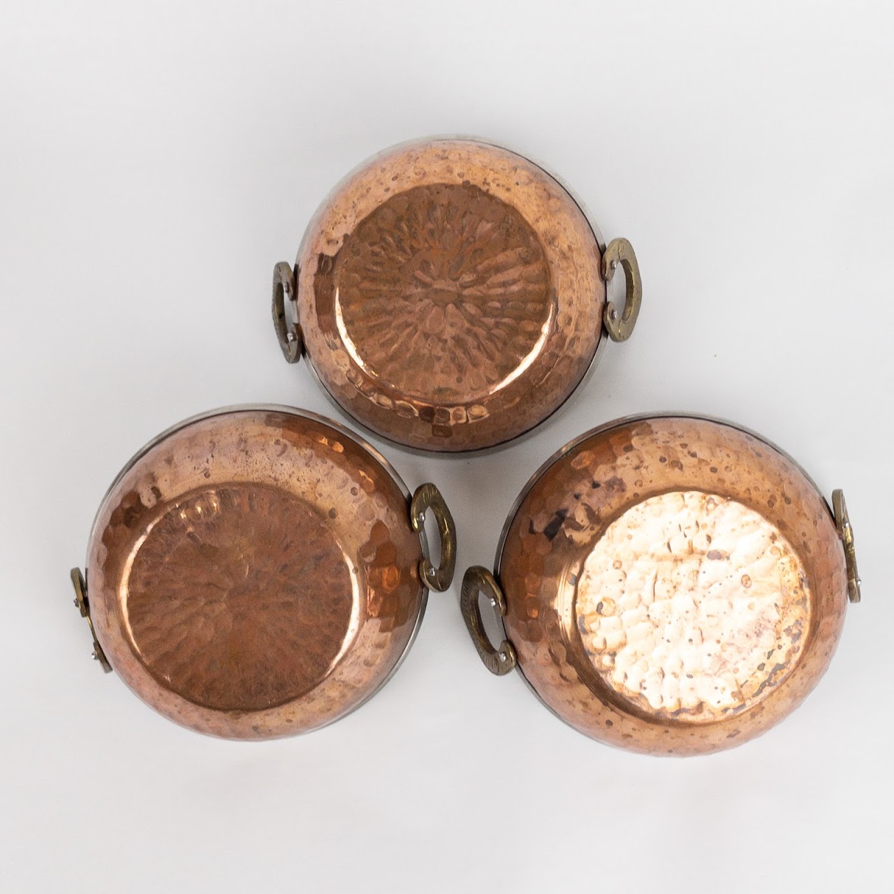 Copper Small Bowl Trio