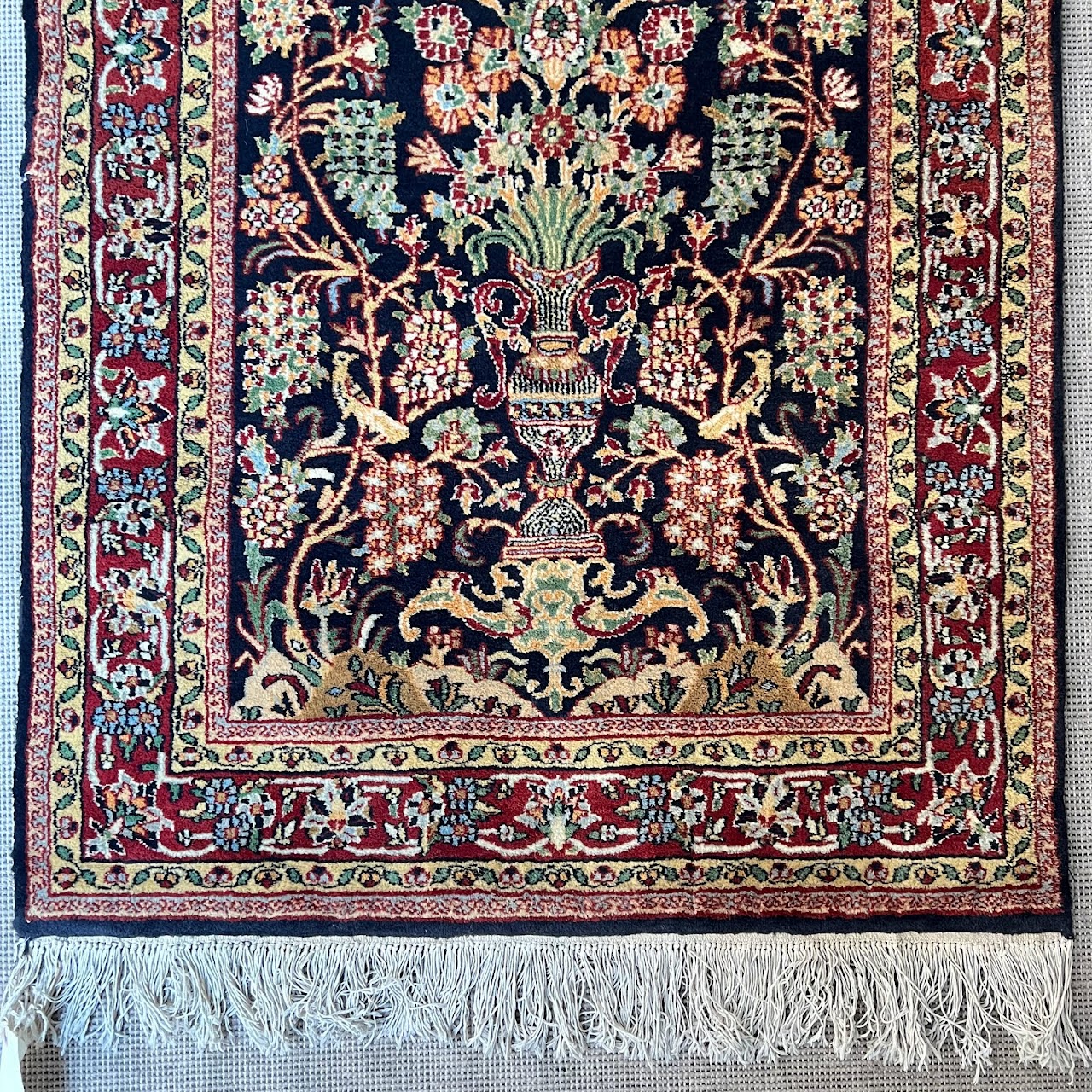 Wool Floral Area Rug