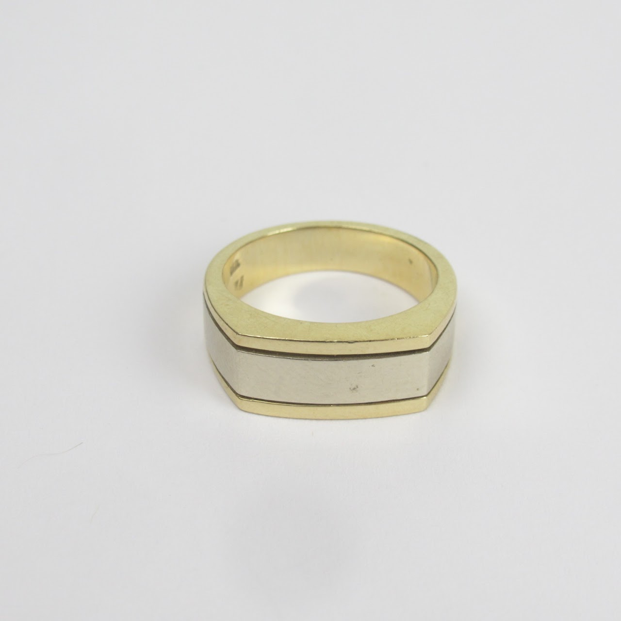 14K Yellow & White Gold Ring