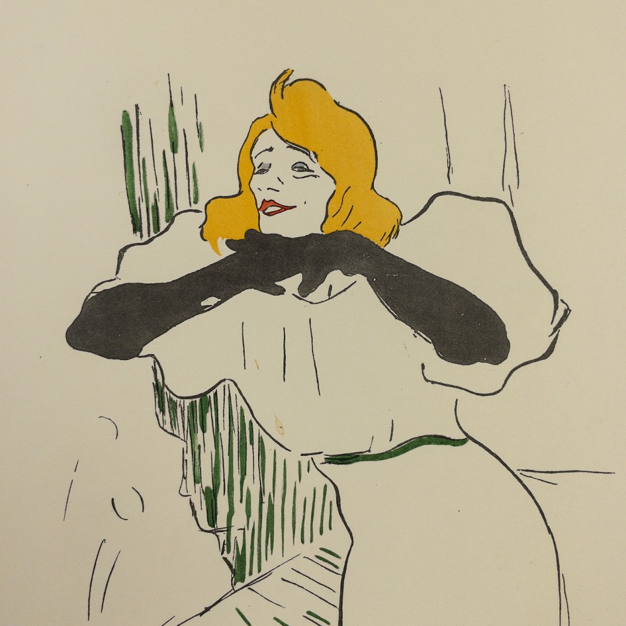 Henri Toulouse-Lautrec Lithograph #3