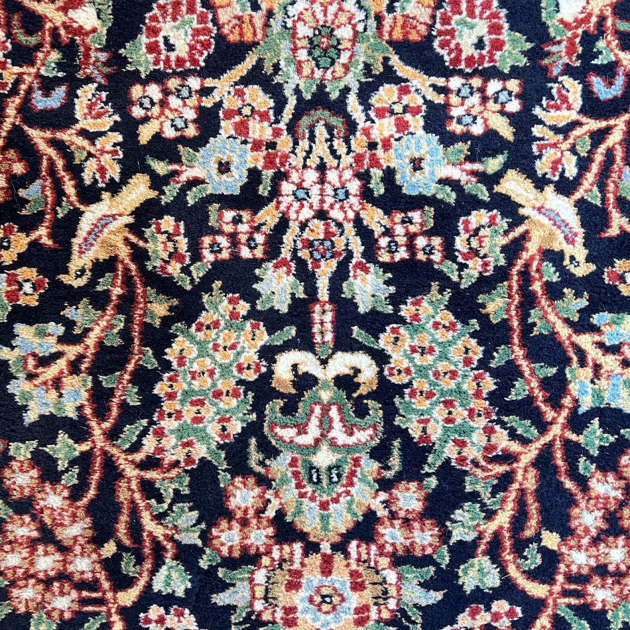 Wool Floral Area Rug