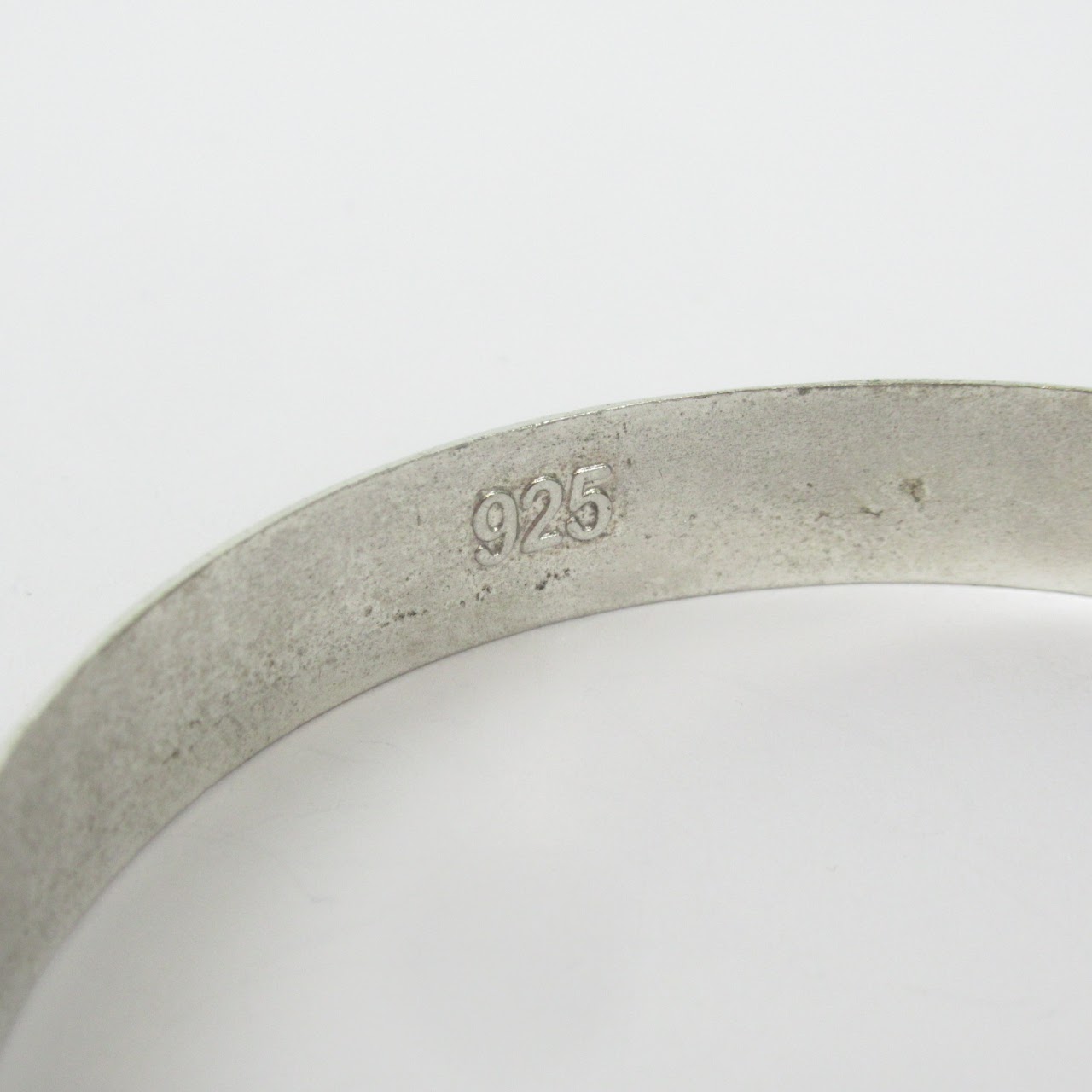 Sterling Silver Engraved Slim Cuff