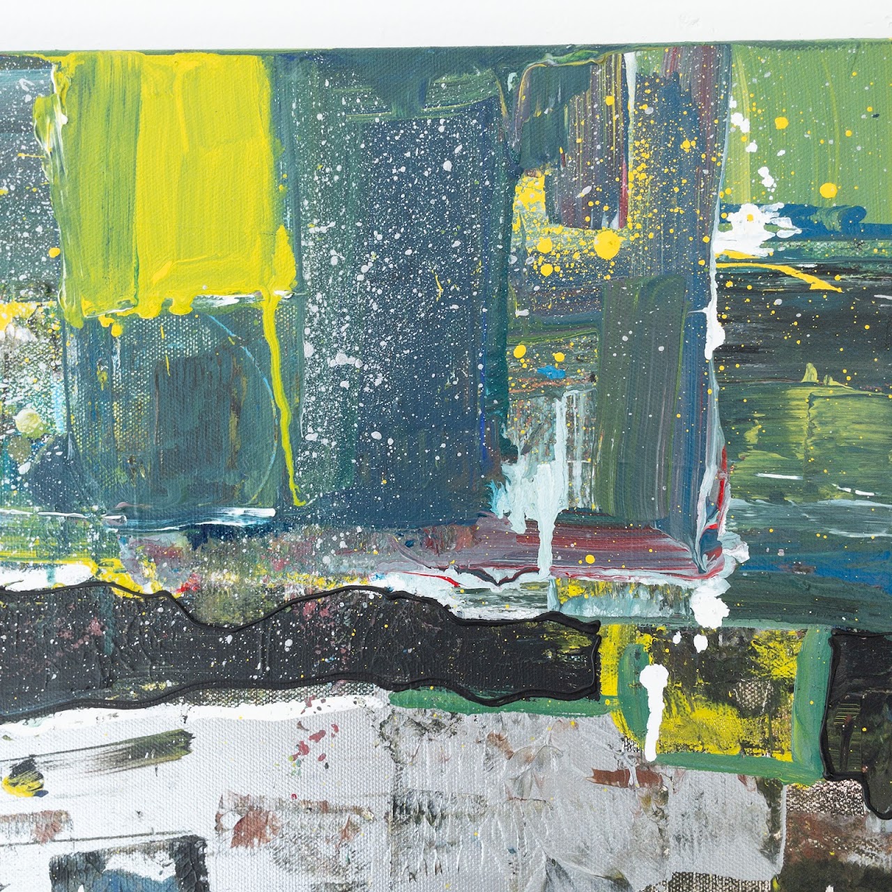 Abstract Verde Painting