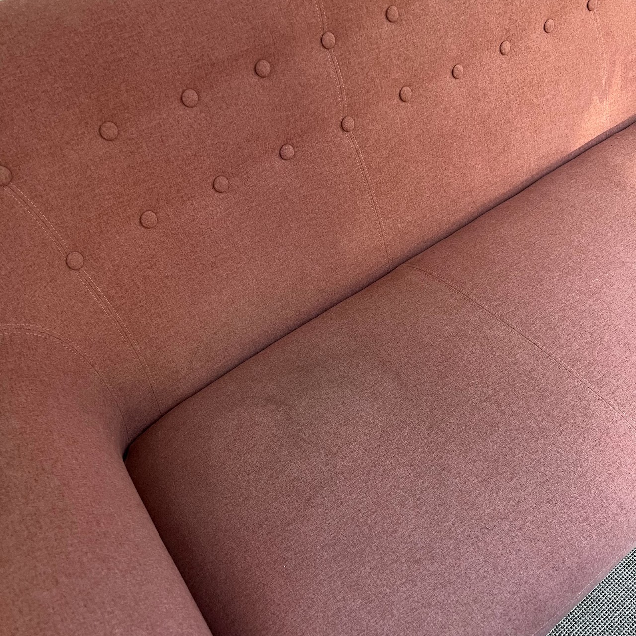 Contemporary Tufted Back Sofa