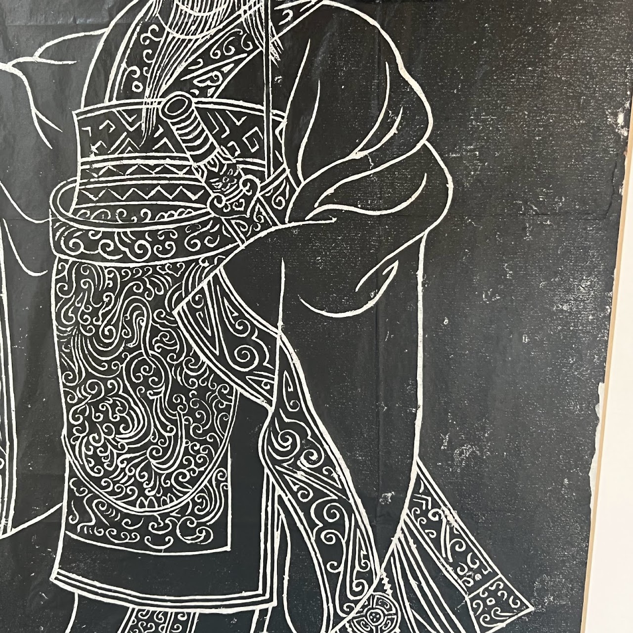 Qin Shi Huang Portrait Rubbing