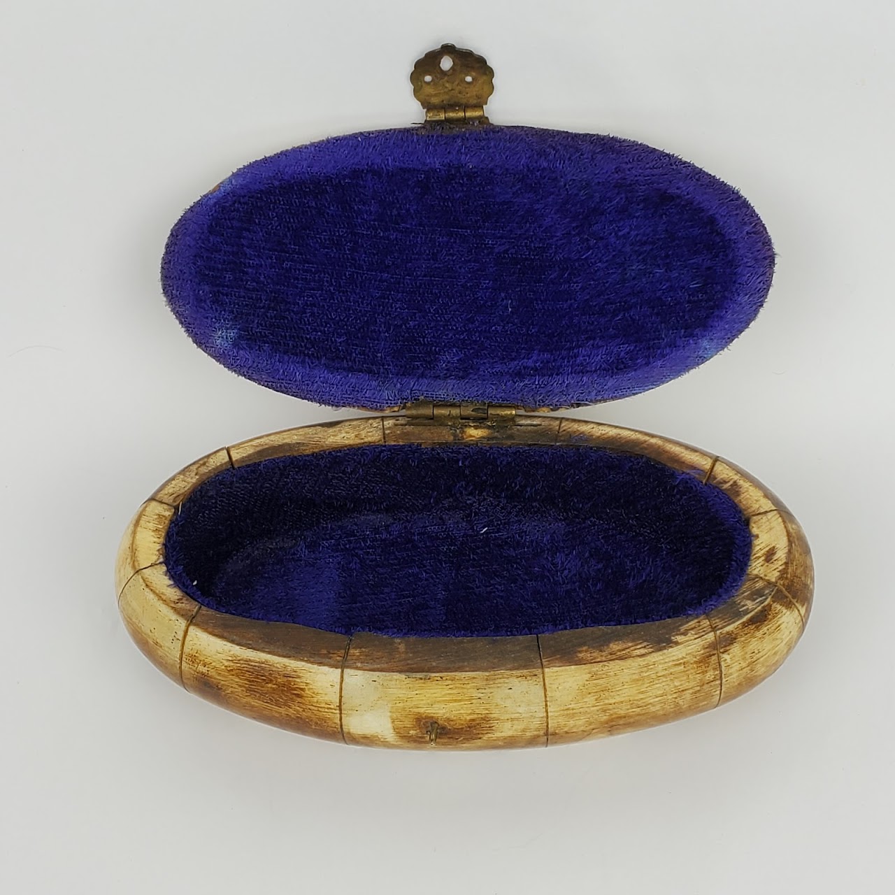 Camel Bone & Brass Inlaid Decorative Box