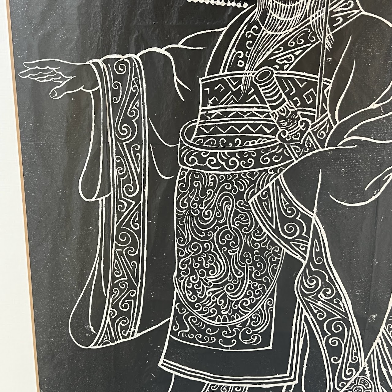 Qin Shi Huang Portrait Rubbing