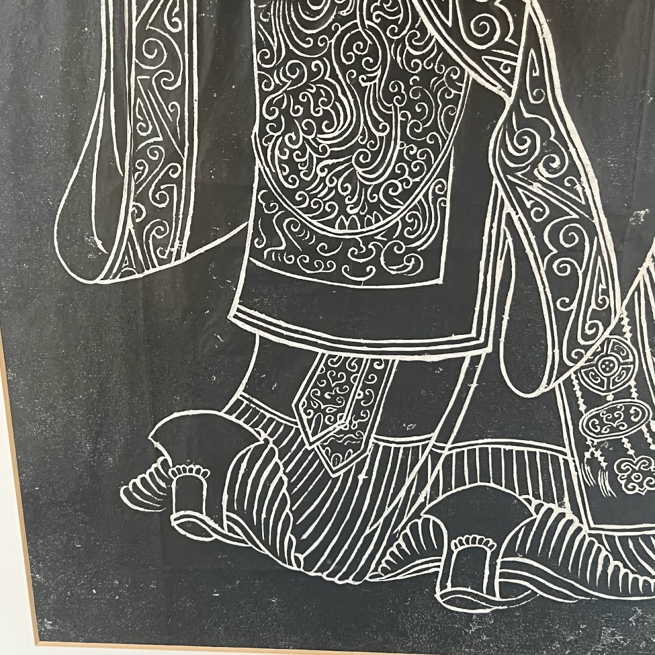 Qin Shi Huang Portrait Rubbing