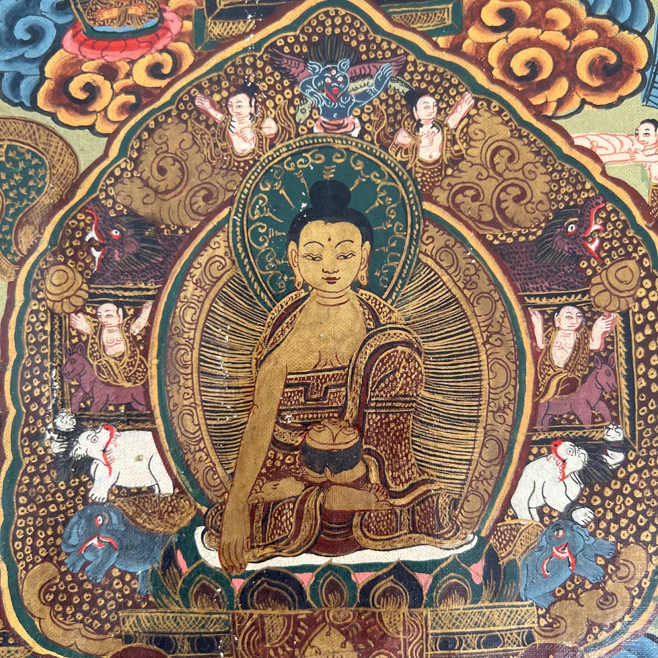 Tibetan Thangka Painting