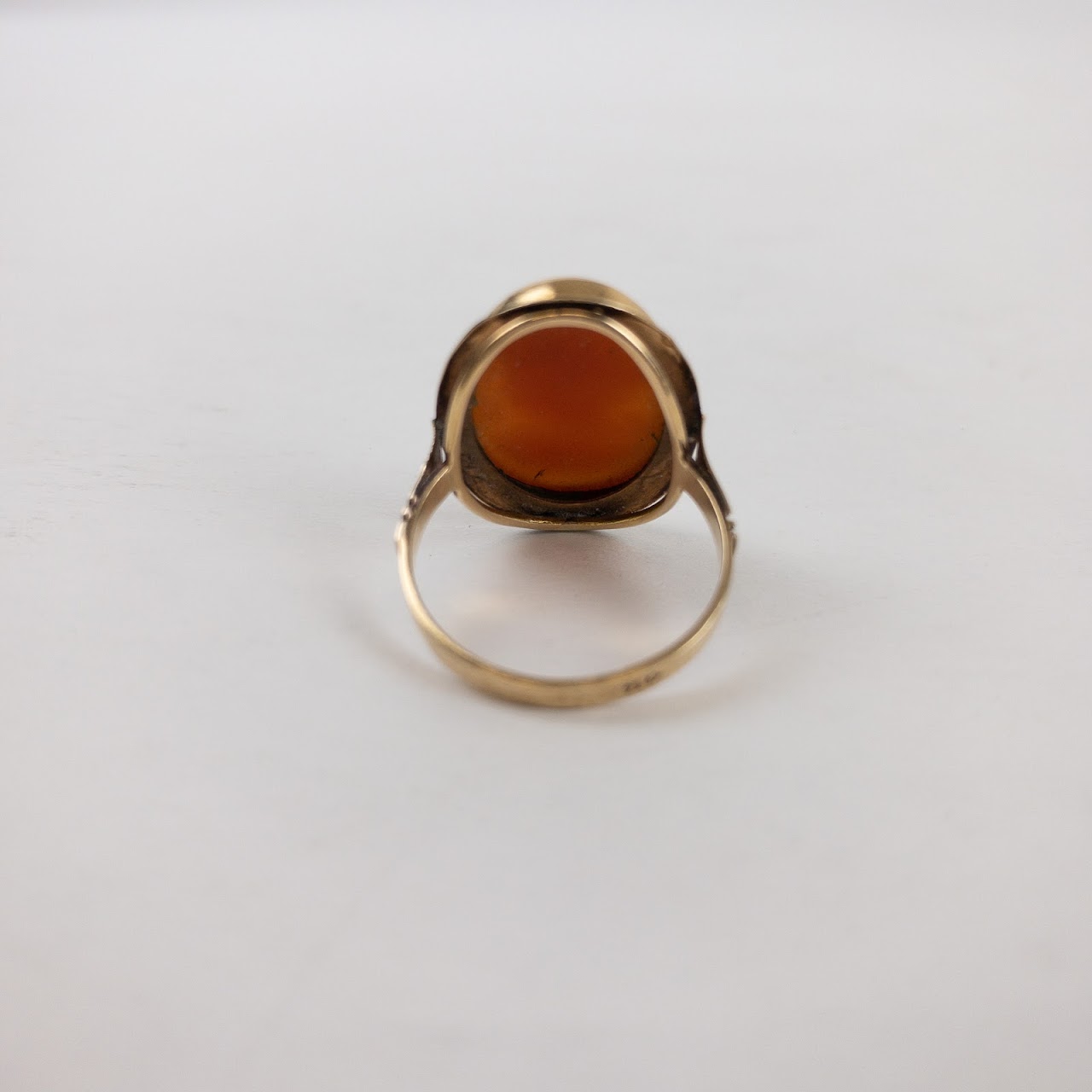 14K Gold Cameo Ring