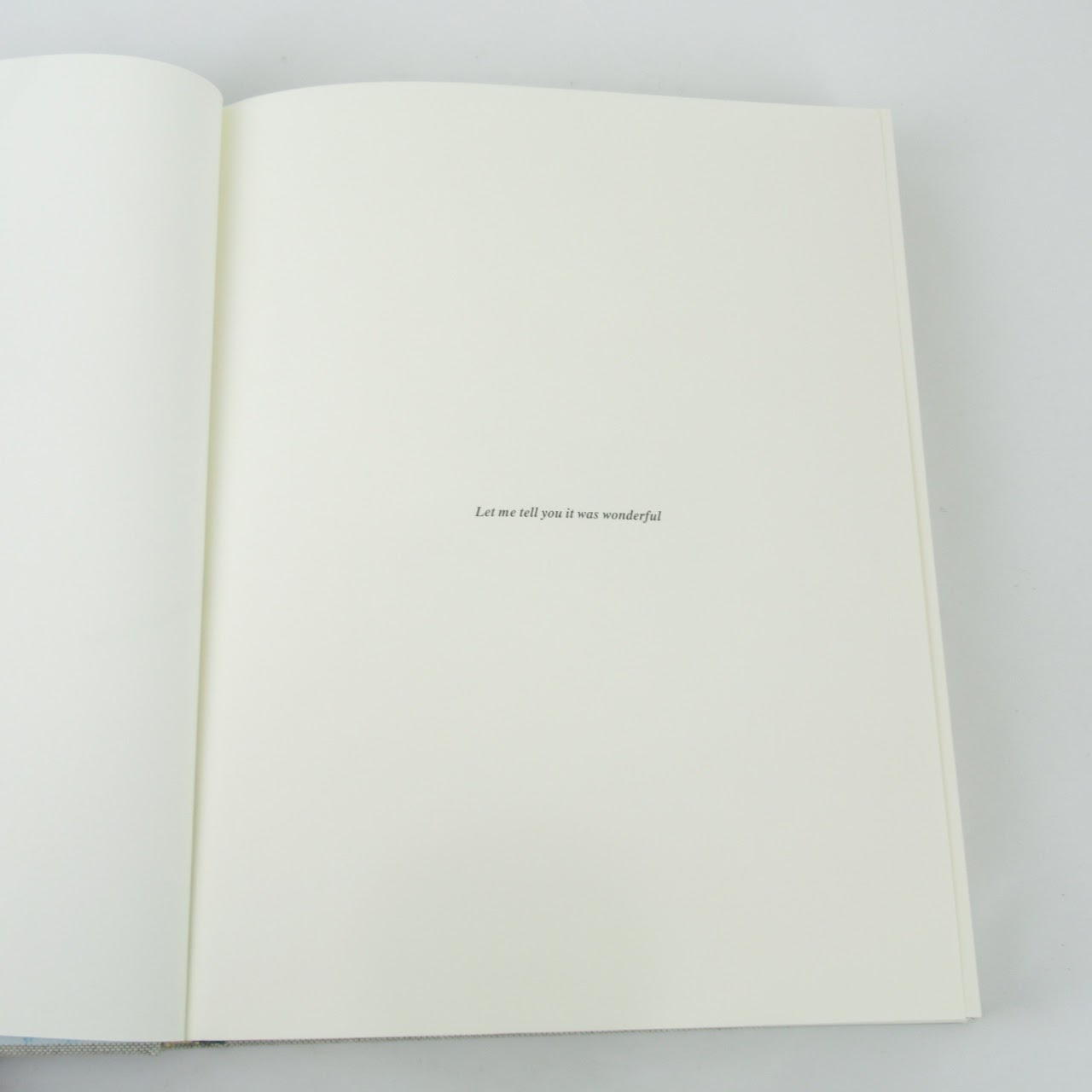 Bo Bech Limited Edition 'what Does Memory Taste Like?' Book