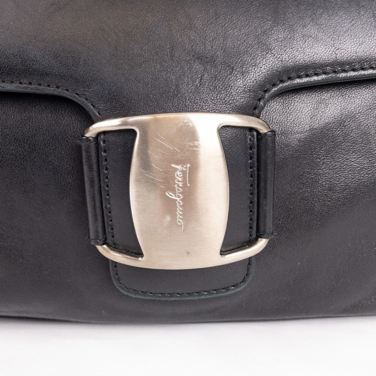 Salvatore Ferragamo Flap Shoulder Bag