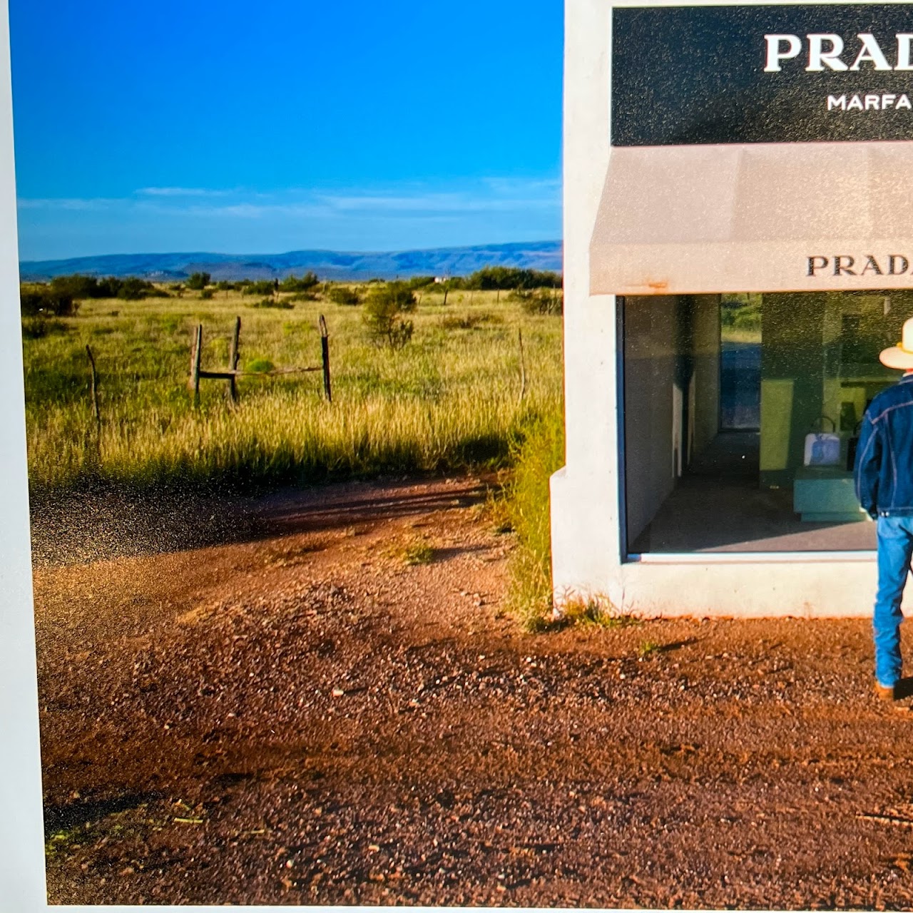 Prada Marfa Photograph Pair