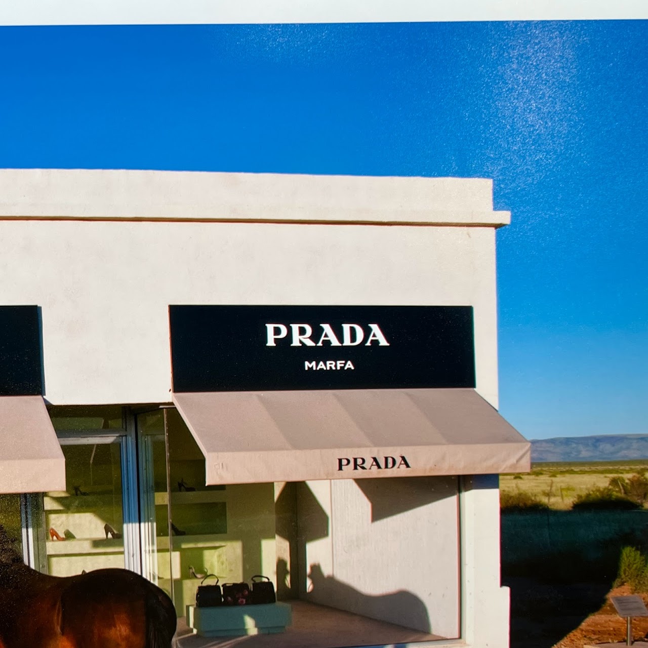 Prada Marfa Photograph Pair