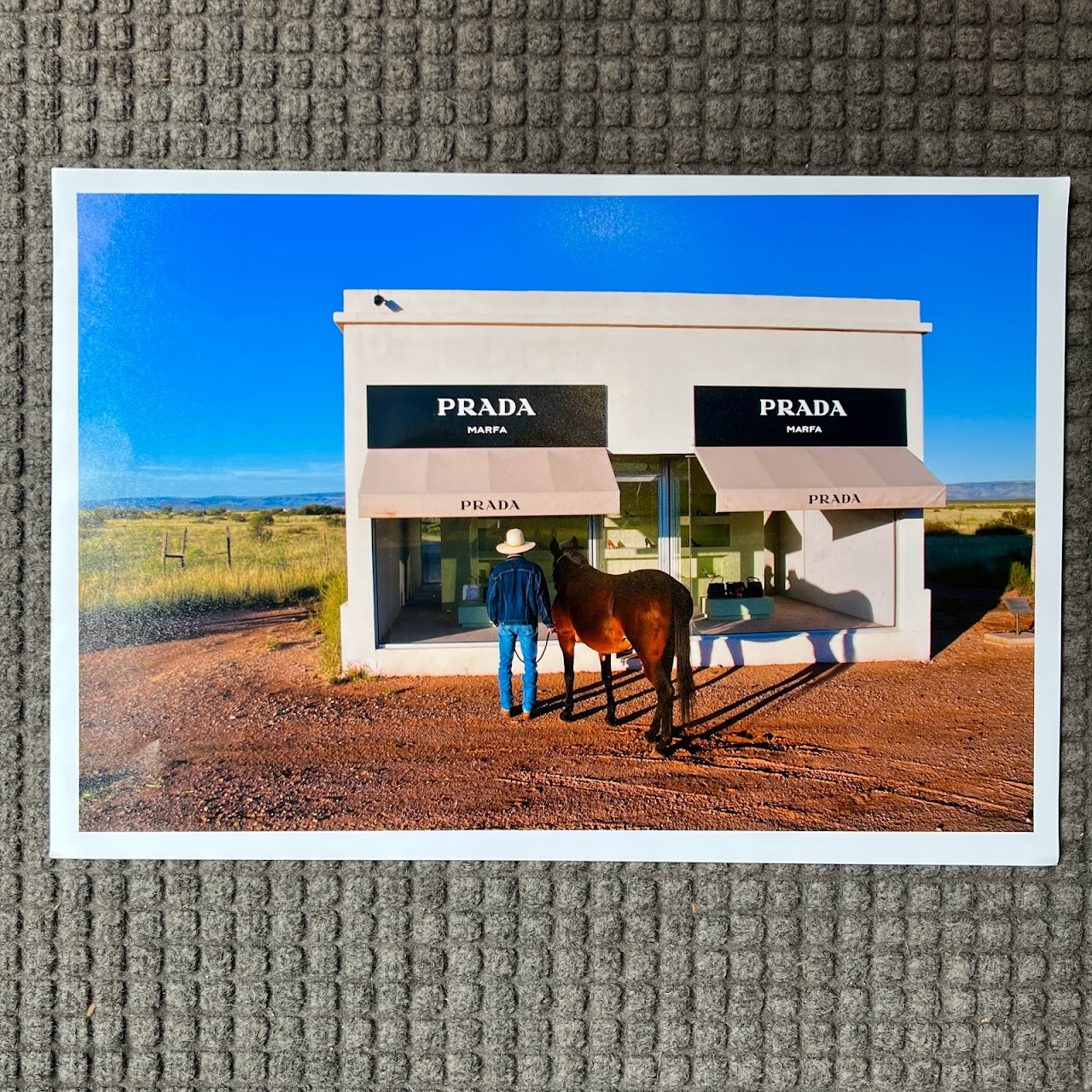 Prada Marfa Photograph Pair