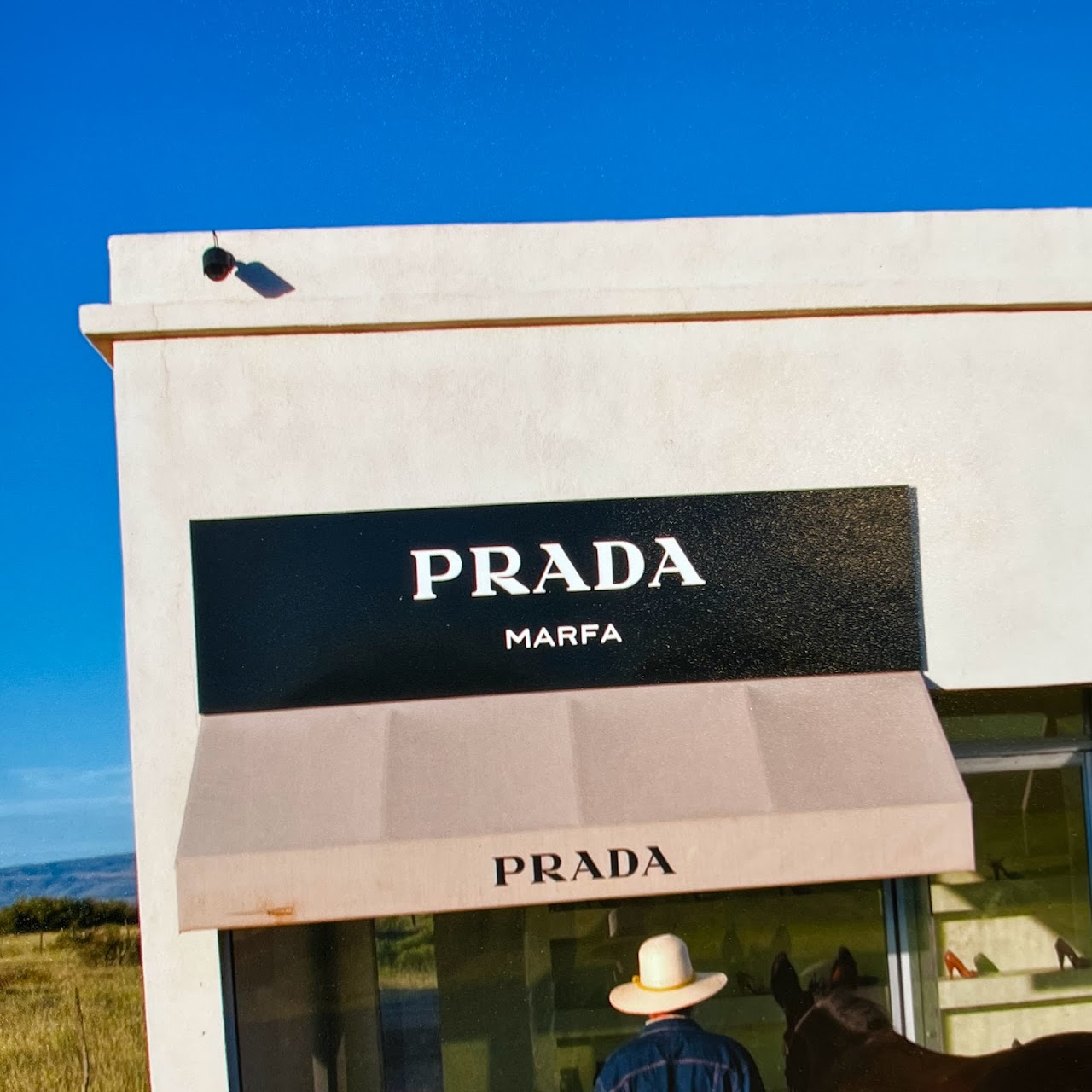 Prada Marfa Photograph Pair