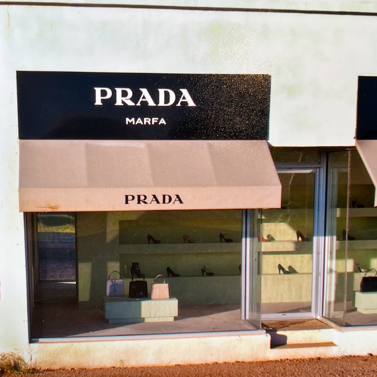 Prada Marfa Photograph Pair