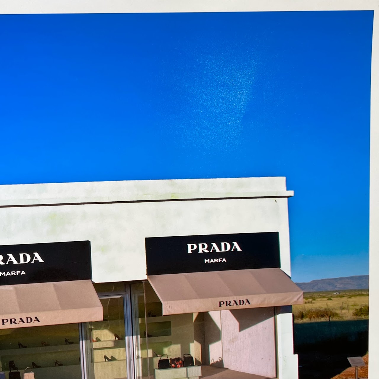 Prada Marfa Photograph Pair