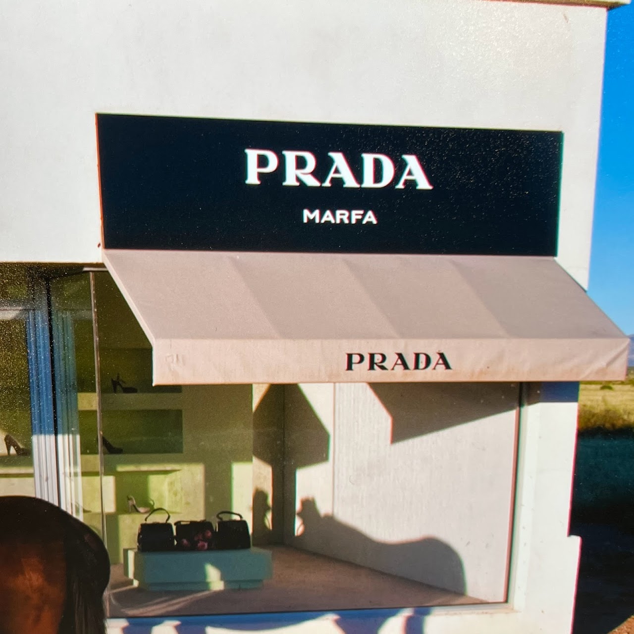 Prada Marfa Photograph Pair