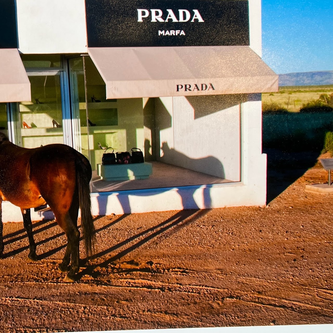 Prada Marfa Photograph Pair