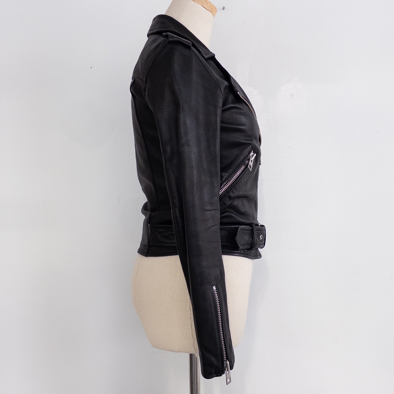 Allsaints 'Balfern' Sheep's Leather Biker Jacket