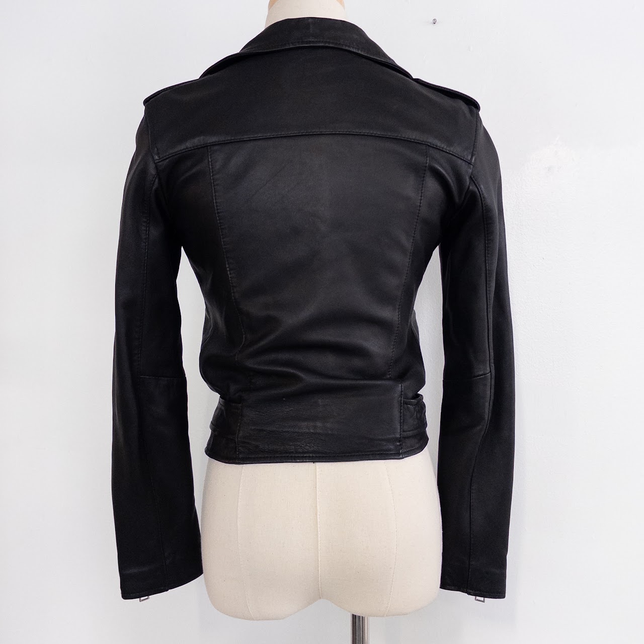 Allsaints 'Balfern' Sheep's Leather Biker Jacket