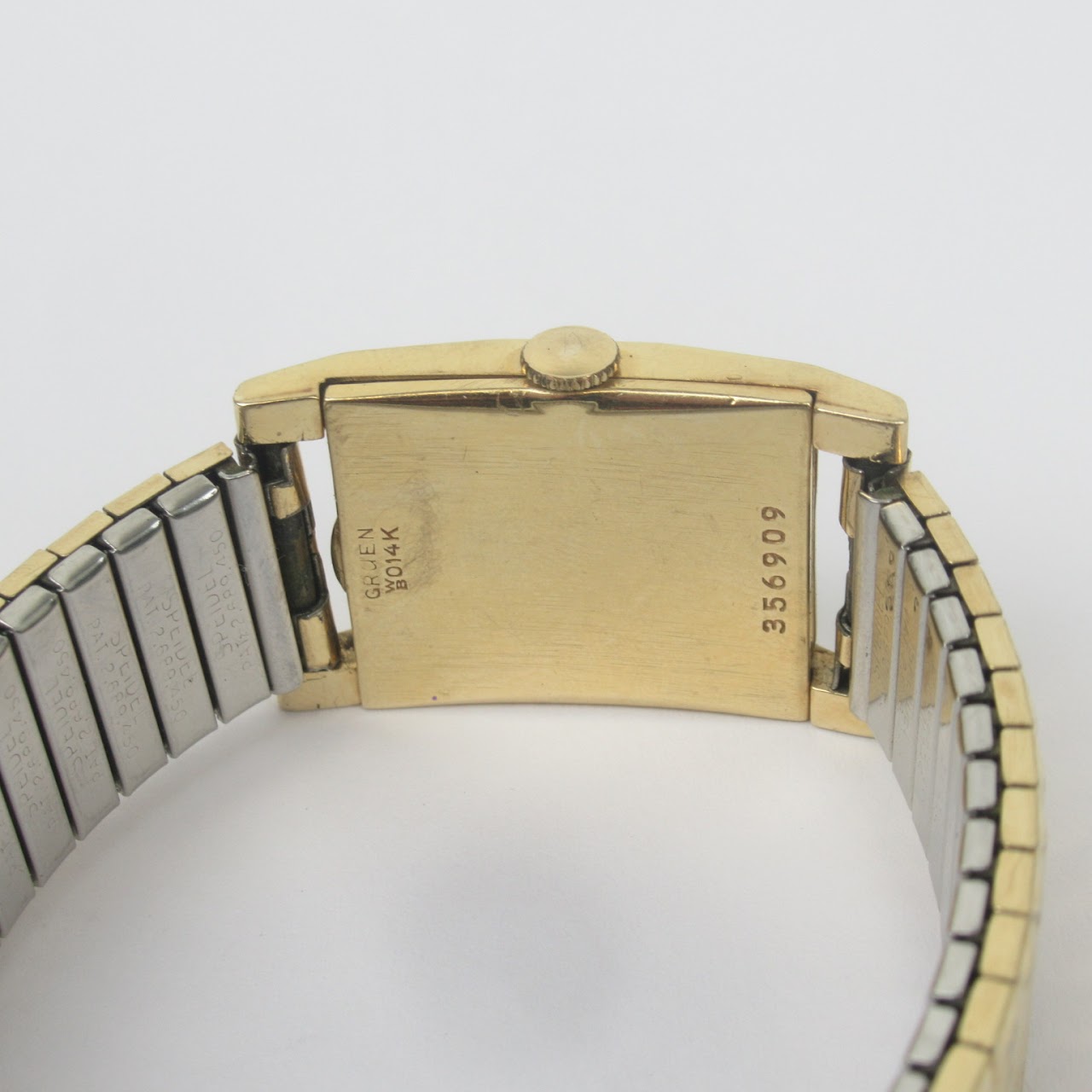 14K Gold & Steel Gruen Watch