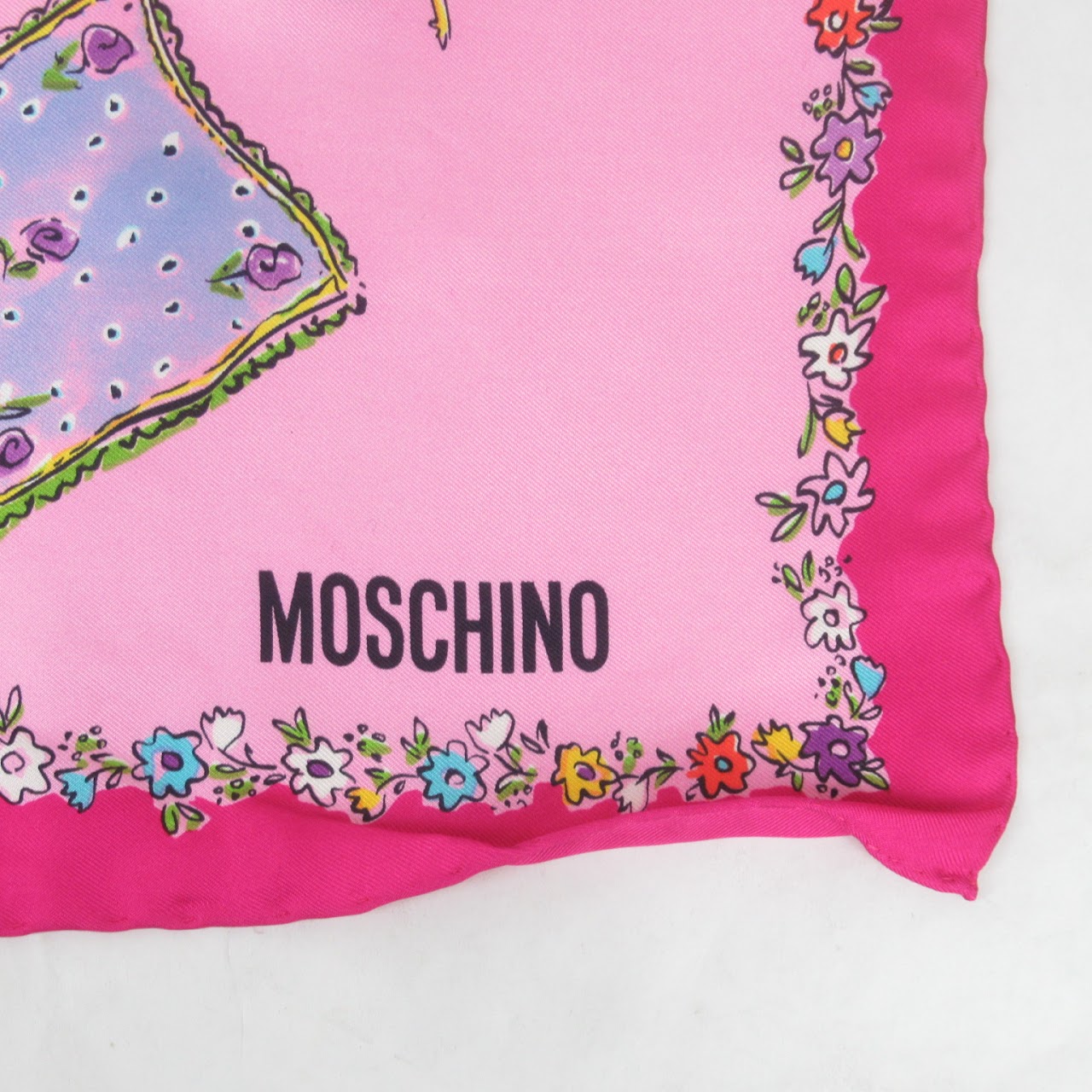 Moschino Silk Scarf