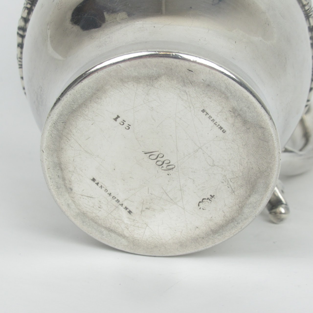 Sterling Silver Rand & Crane Creamer