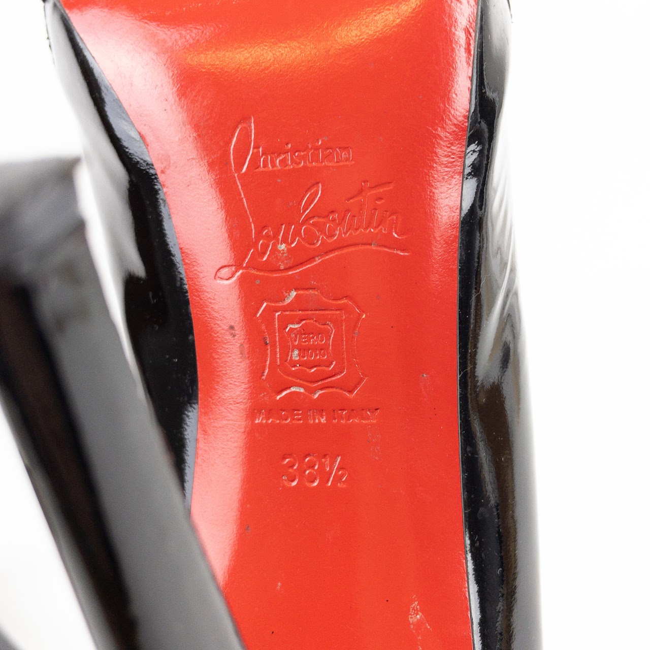 Christian Louboutin Rolando Decollete Patent Leather Pumps