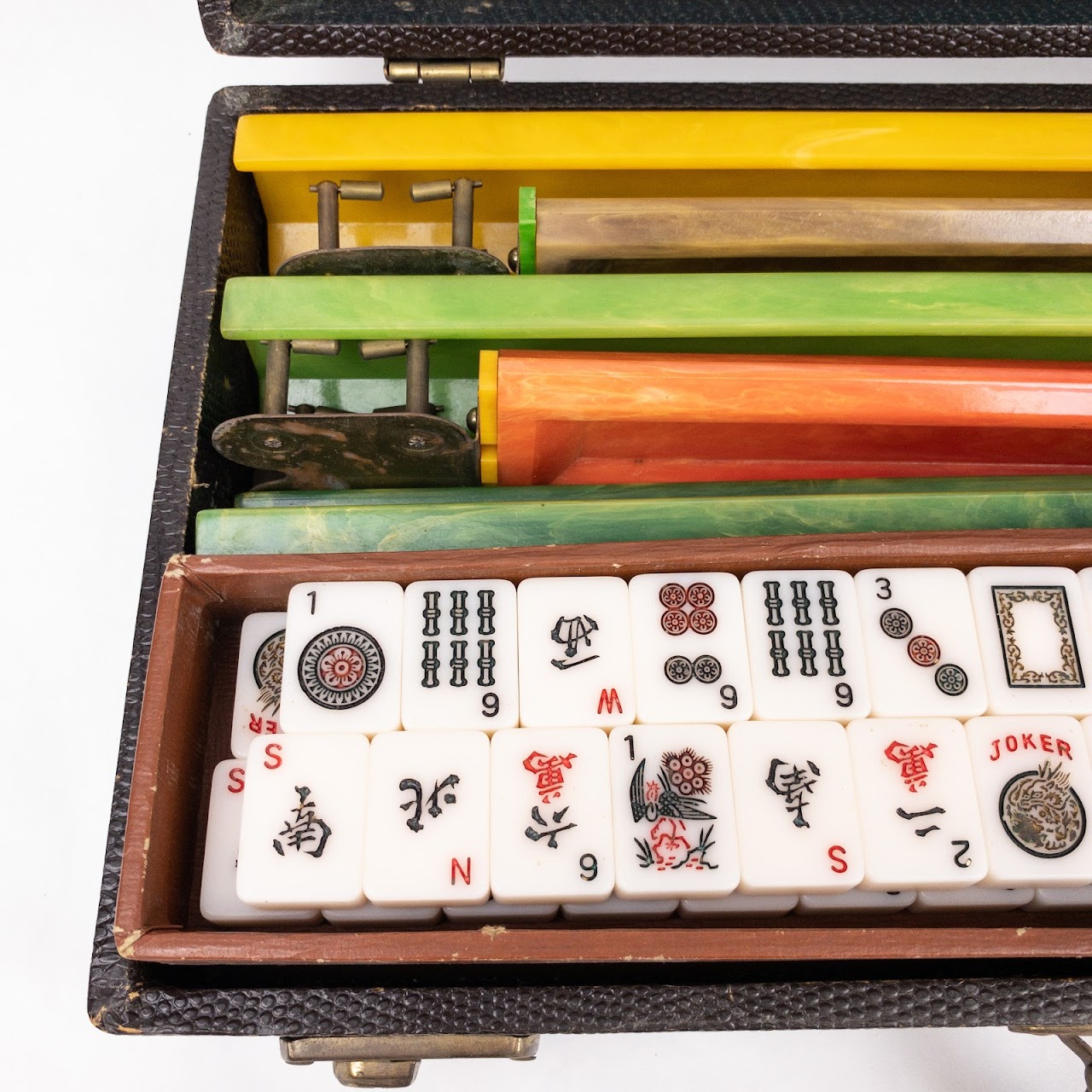 Vintage Bakelite Mahjong Set - www.