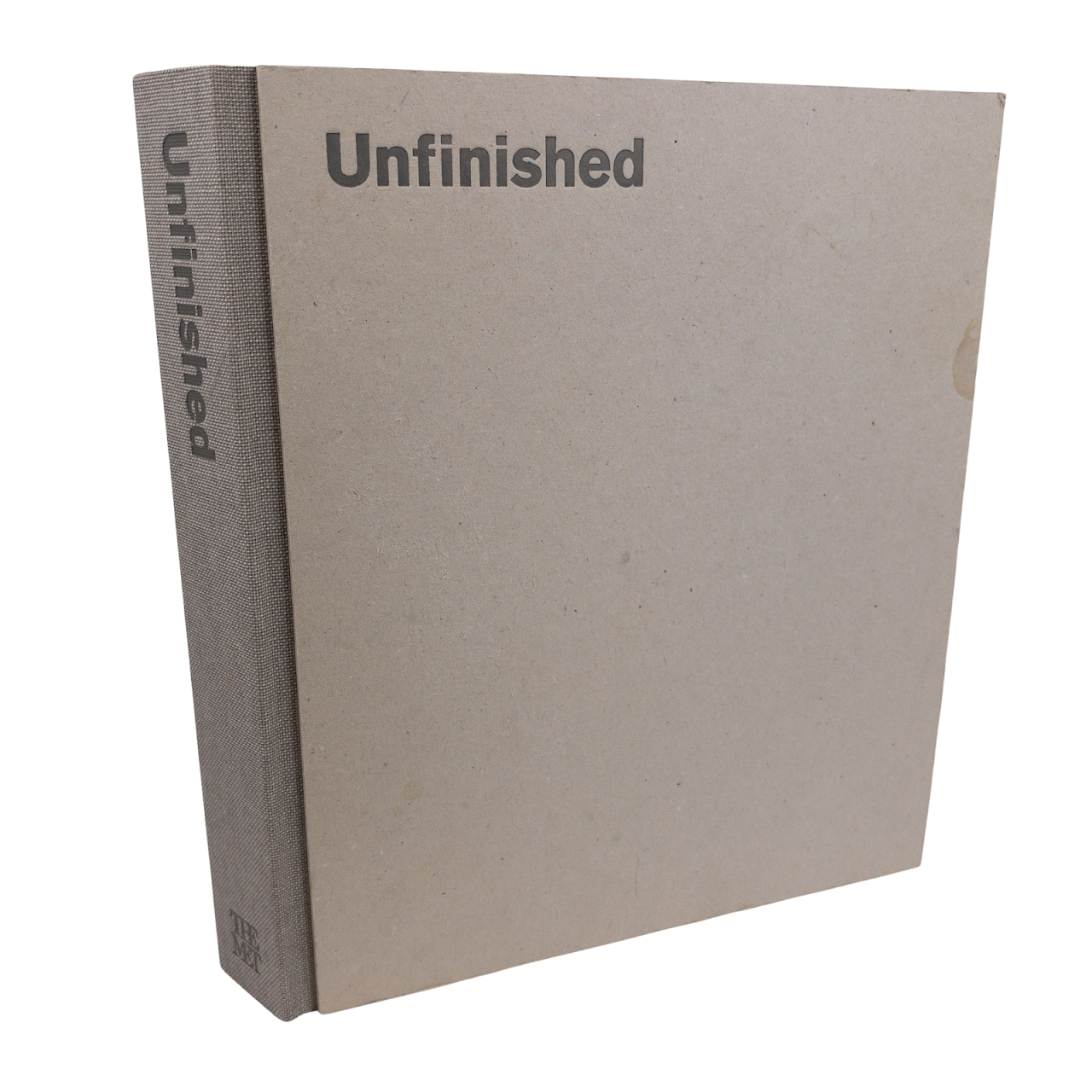 'Unfinished - Thoughts Left Visible' Hardcover