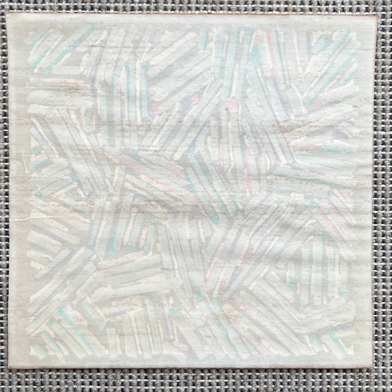 Jasper Johns 1977 Screenprint Brooke Alexander Gallery Catalog Cover