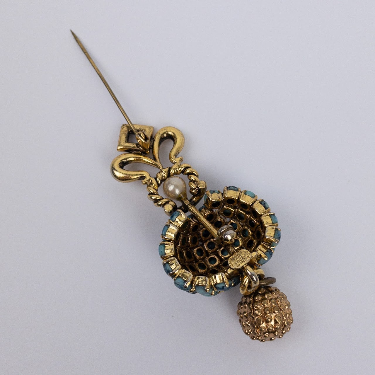 Christian Dior Vintage Drop Brooch