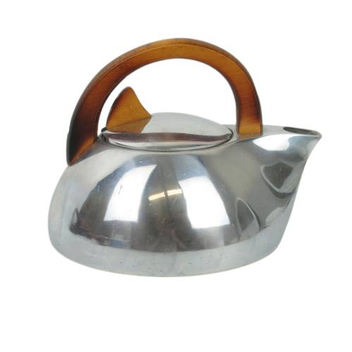 Picquot Ware Mid-Century Kettle