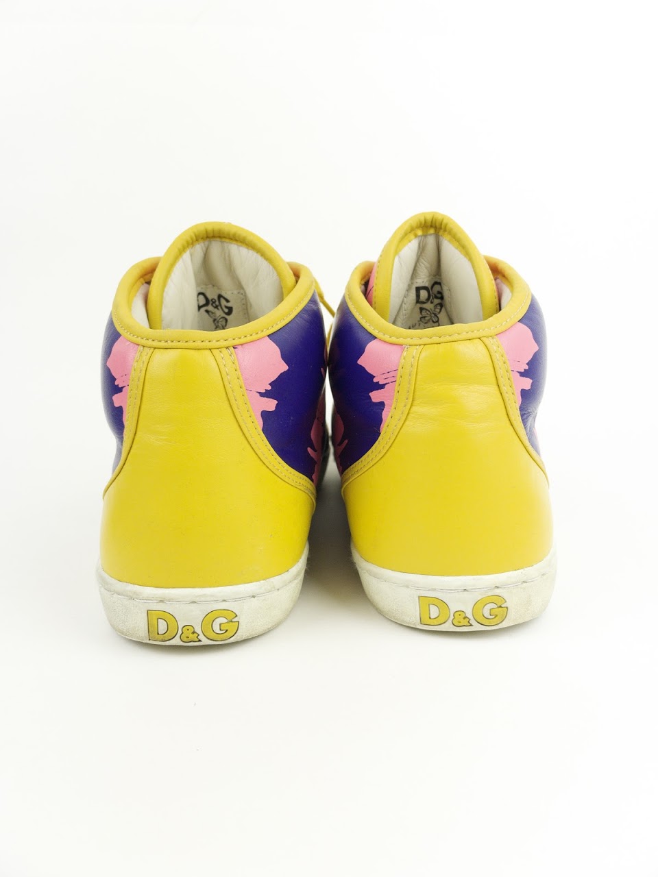 Dolce & Gabbana Butterfly Scribble Sneakers
