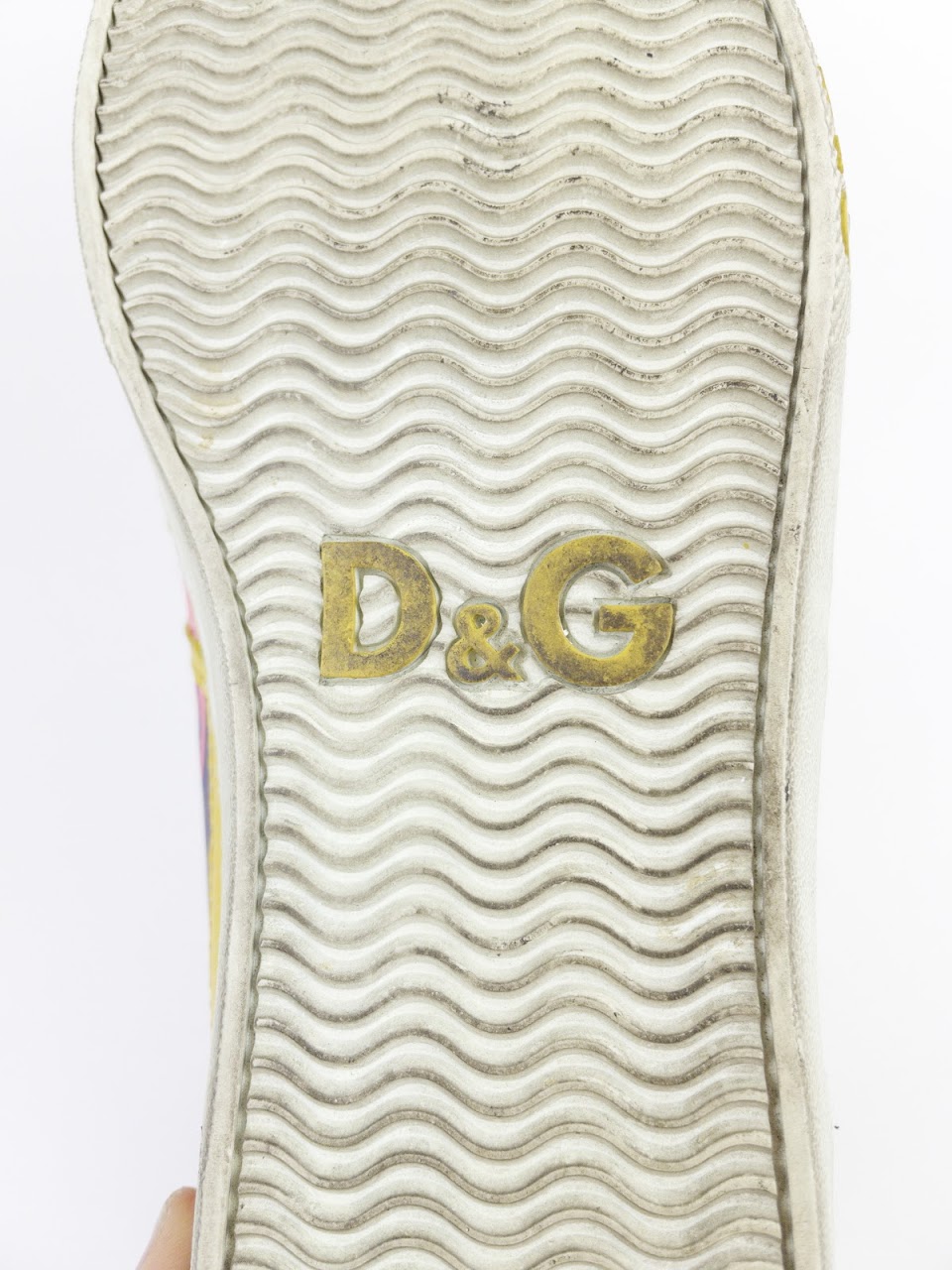 Dolce & Gabbana Butterfly Scribble Sneakers