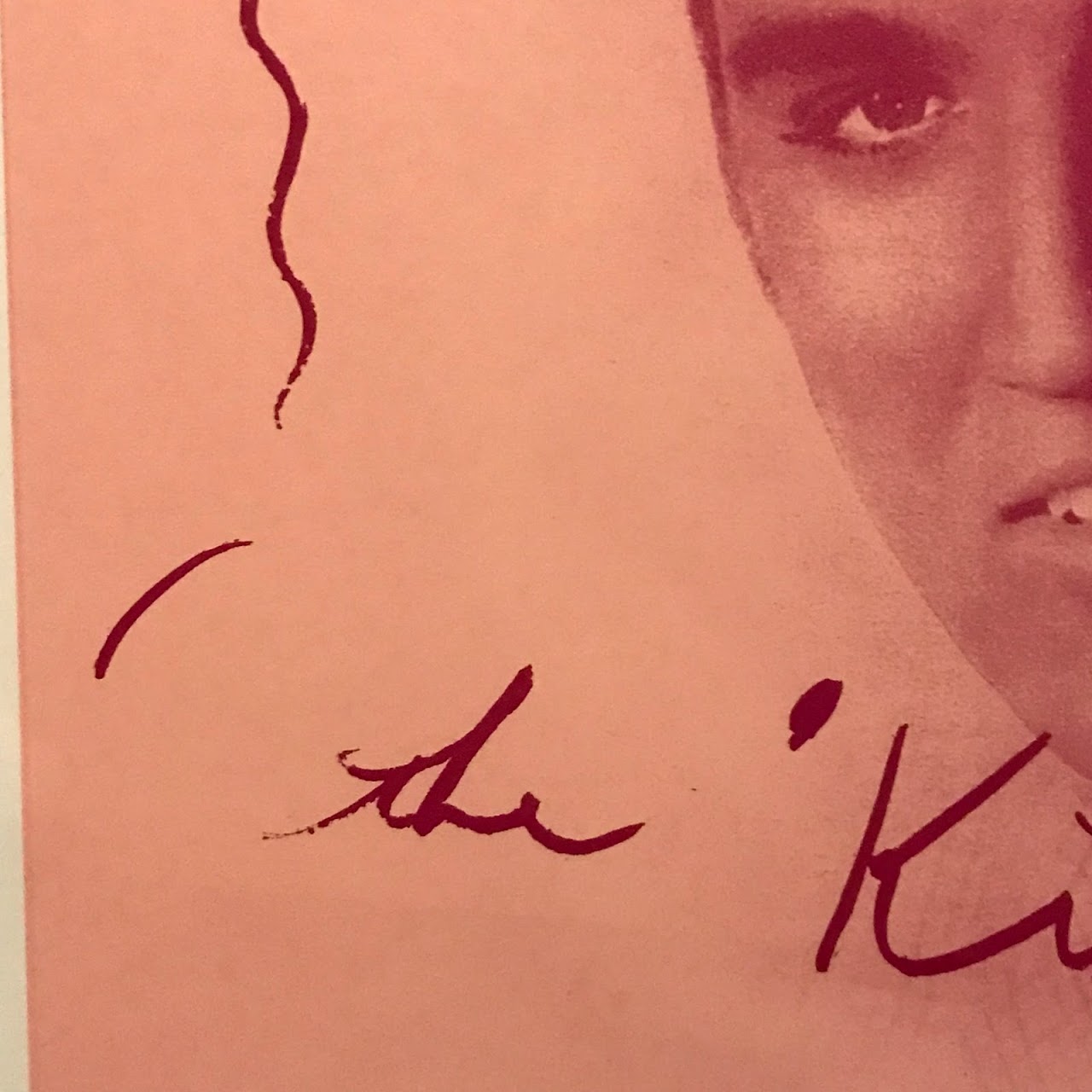 'Elvis' Signed Silkscreen Print