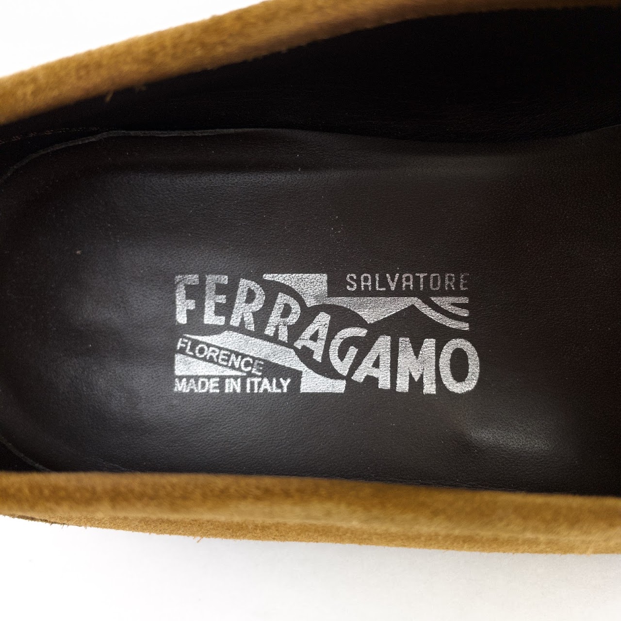 Salvatore Ferragamo Suede Loafers