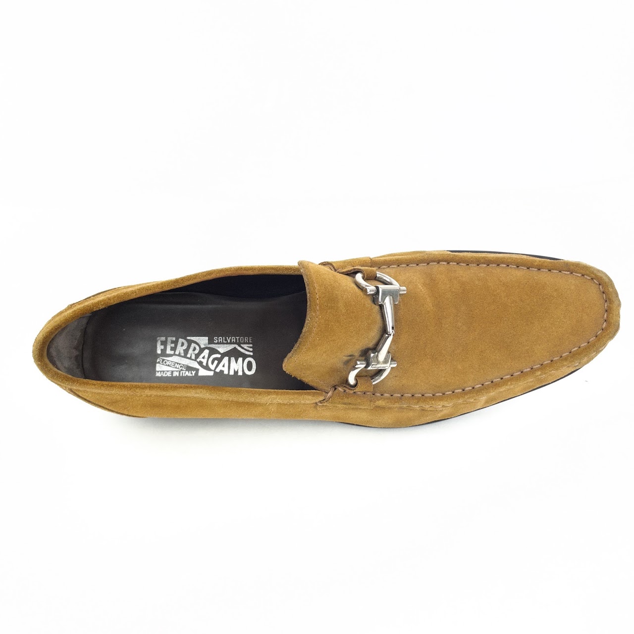 Salvatore Ferragamo Suede Loafers