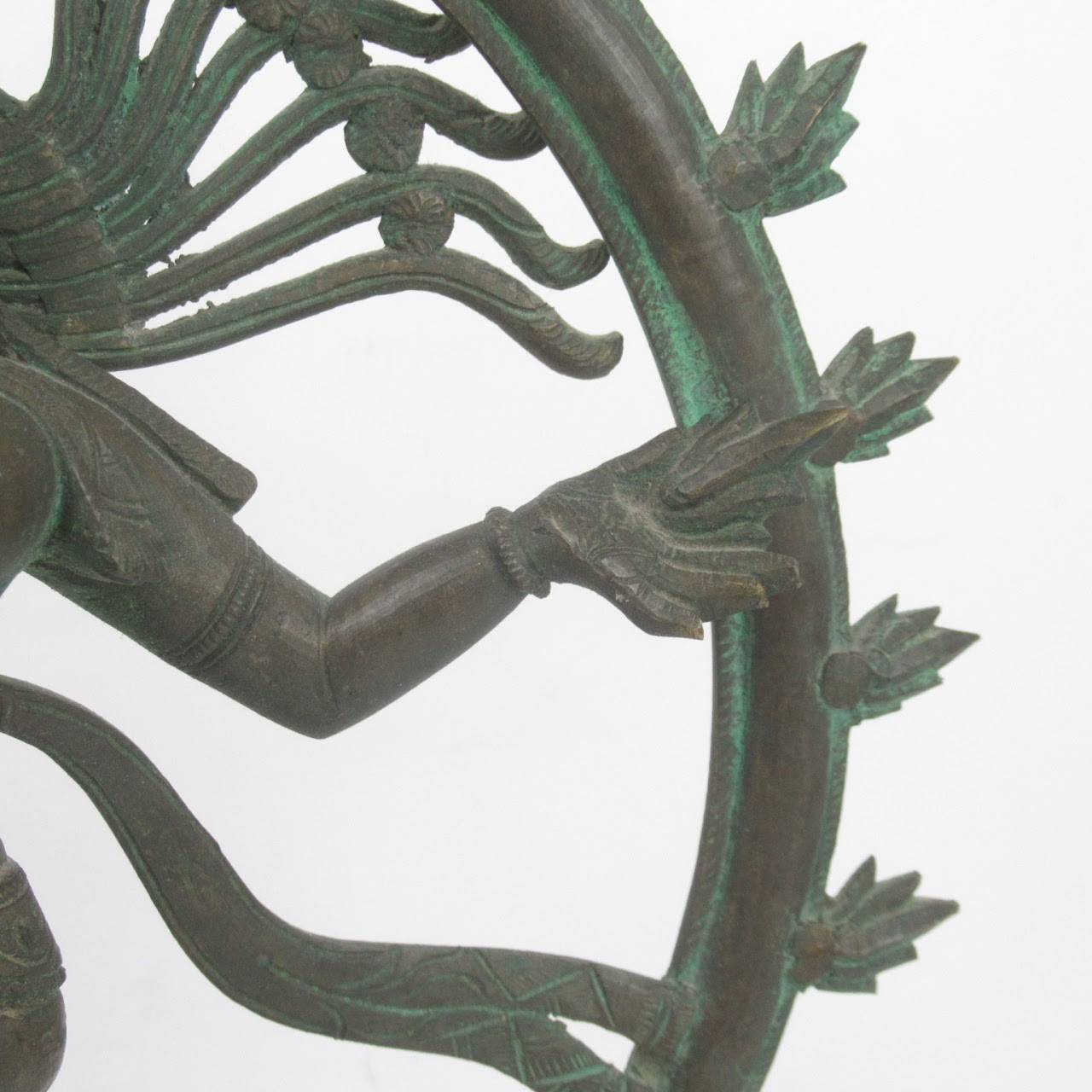 Dancing Shiva Vintage Bronze Sculpture